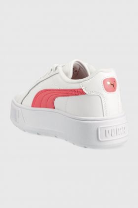 Puma sneakers pentru copii Karmen L Jr culoarea alb