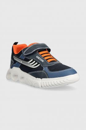 Geox sneakers pentru copii culoarea albastru marin