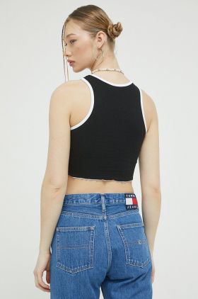 Von Dutch top femei, culoarea negru