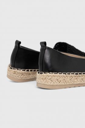 Answear Lab espadrile culoarea negru