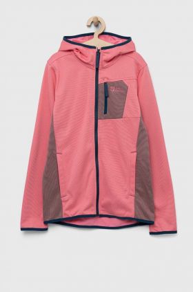 Jack Wolfskin geaca copii ACTIVE JACKET K culoarea roz