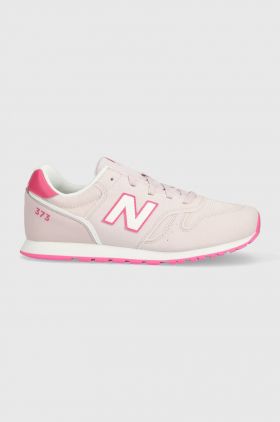 New Balance sneakers pentru copii NBYC373 culoarea roz