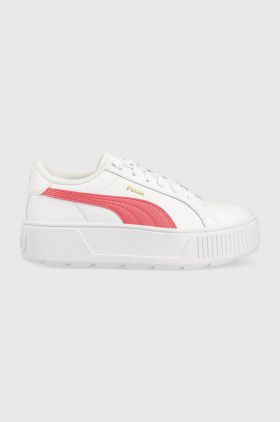 Puma sneakers pentru copii Karmen L Jr culoarea alb