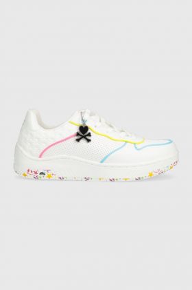 Skechers sneakers x Tokidoki culoarea alb