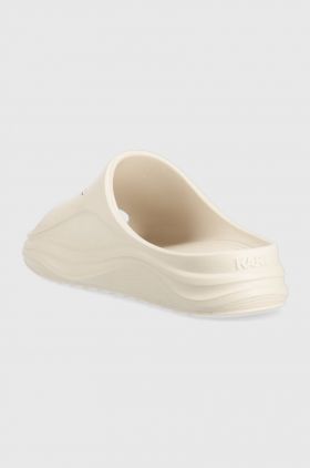 Karl Lagerfeld papuci SKOONA femei, culoarea bej, KL85007