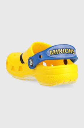 Crocs slapi copii x Minions culoarea galben