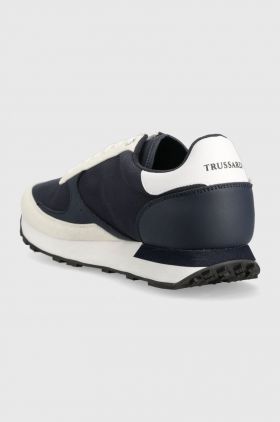 Trussardi sneakers Palace culoarea albastru marin, 77A00512 9Y099998