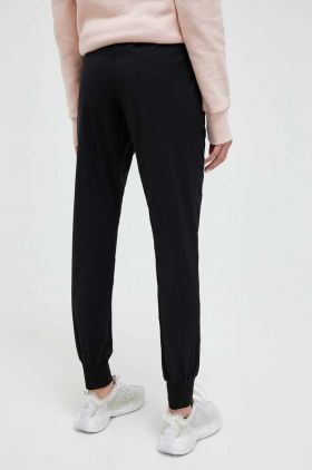 Casall pantaloni de trening culoarea negru, neted