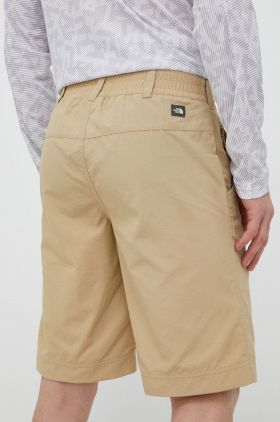 The North Face pantaloni scurți outdoor Tanken culoarea bej