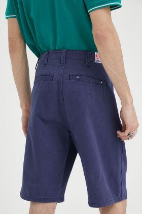 Wrangler pantaloni scurti din bumbac culoarea violet