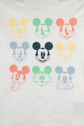 GAP tricou de bumbac pentru copii x Disney culoarea verde, cu imprimeu