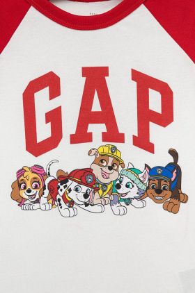 GAP tricou copii x Paw Patrol culoarea rosu, cu imprimeu