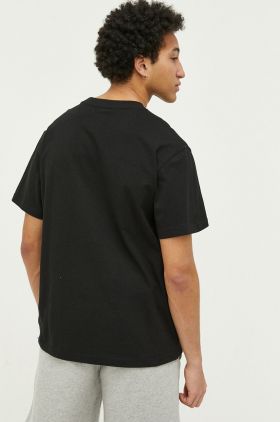 Dickies tricou din bumbac culoarea negru, cu imprimeu DK0A4YAIBLK1-BLACK