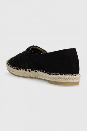 Answear Lab espadrile culoarea negru