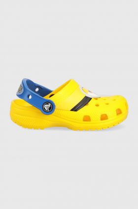 Crocs slapi copii x Minions culoarea galben