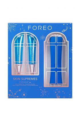 FOREO tratament anti-acnee Skin Supremes 2022 ESPADA™ + 2 x skoncentrowany żel FOREO ESPADA™ BHA+PHA Blemish Solution