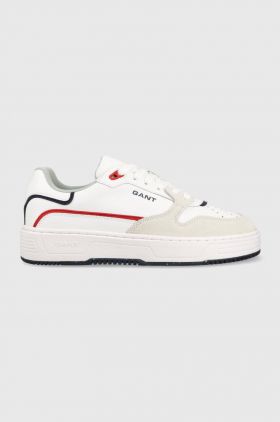 Gant sneakers din piele Kanmen culoarea alb, 26631935.G29