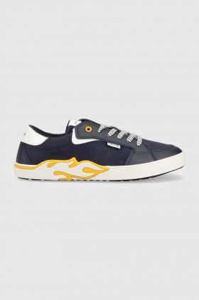 Geox sneakers pentru copii culoarea albastru marin