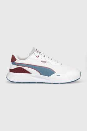 Puma sneakers Runtamed Plus Retro Prep culoarea alb