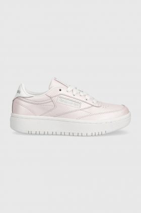 Reebok Classic sneakers pentru copii CLUB C DOUBLE culoarea roz