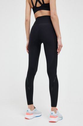 Casall leggins de antrenament culoarea negru, neted