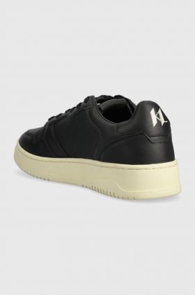 Karl Lagerfeld sneakers din piele KREW KL culoarea negru, KL53020