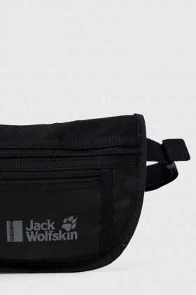 Jack Wolfskin borseta culoarea negru