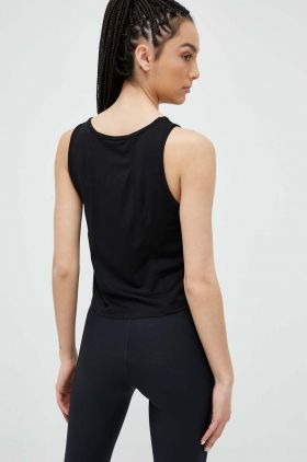 Casall top de yoga culoarea negru