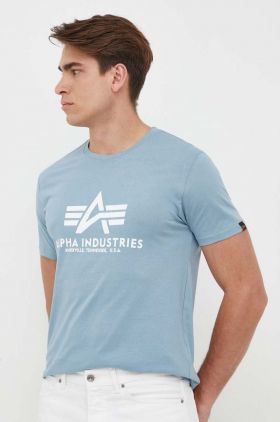 Alpha Industries tricou din bumbac cu imprimeu