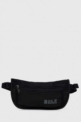 Jack Wolfskin borseta culoarea negru