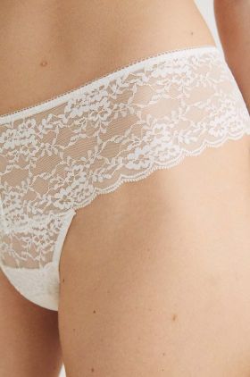 women'secret chiloti SUMMER HELANKAS culoarea alb, 4985259