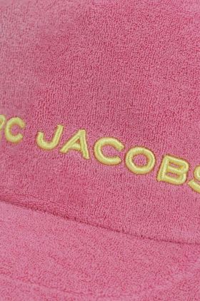 Marc Jacobs caciula de bumbac pentru copii culoarea roz, neted