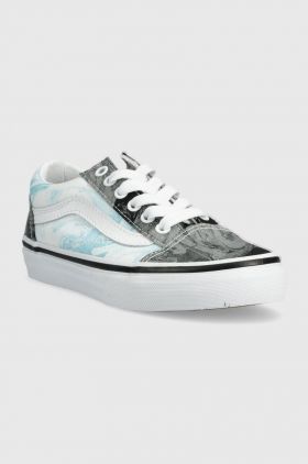 Vans tenisi copii UY Old Skool MRBL BLKGY