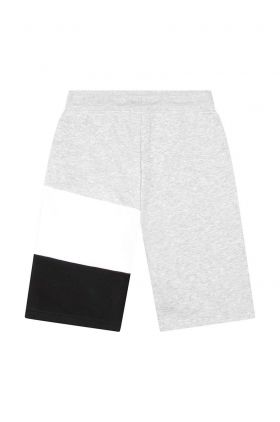 BOSS pantaloni scurti copii culoarea gri