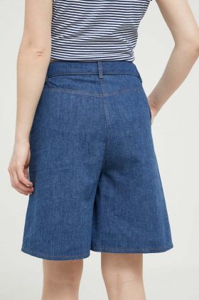 Love Moschino pantaloni scurti jeans femei, modelator, high waist