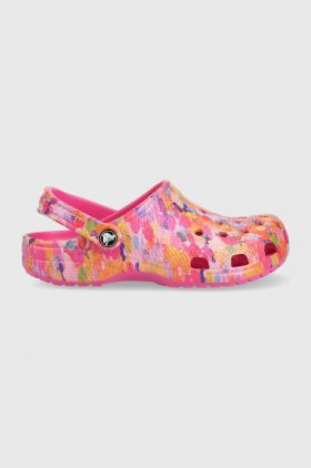 Crocs slapi copii culoarea roz