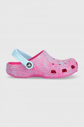 Crocs slapi copii culoarea roz