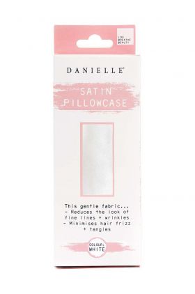 Danielle Beauty față de pernă din satin White Satin