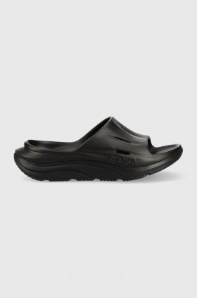 Hoka  papuci ORA Recovery Slide 3 bărbați, culoarea negru 1135061-CSAA