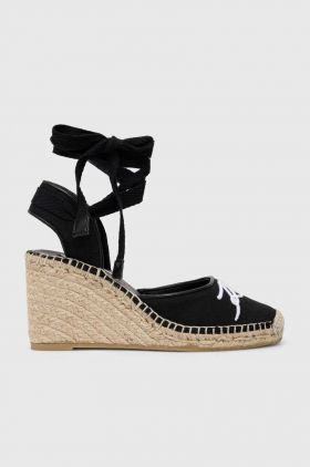 Karl Lagerfeld sandale KAMINI MID culoarea negru, KL32223