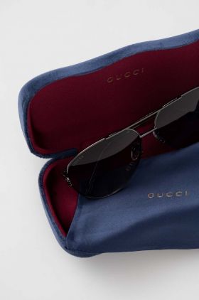 Gucci ochelari de soare femei, culoarea gri