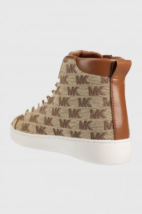 MICHAEL Michael Kors tenisi Edie femei, culoarea maro, 43S3NVFE1Y
