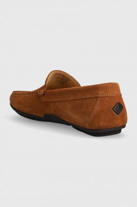 Gant mocasini din piele intoarsa Mc Bay barbati, culoarea maro, 26673789.G45