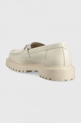 Gant mocasini de piele Jackmote barbati, culoarea bej, 26671781.G21