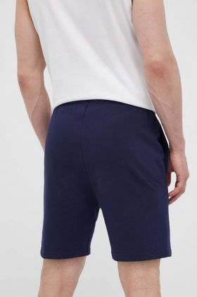 Hummel pantaloni scurti barbati, culoarea albastru marin, melanj