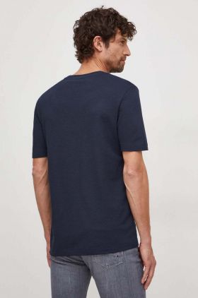 BOSS tricou bărbați, culoarea bej, uni 50452680