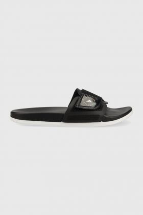 adidas by Stella McCartney papuci femei, culoarea negru