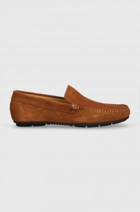 Gant mocasini din piele intoarsa Mc Bay barbati, culoarea maro, 26673789.G45