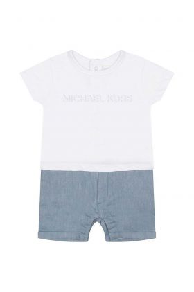 Michael Kors set de bumbac pentru bebelusi culoarea alb