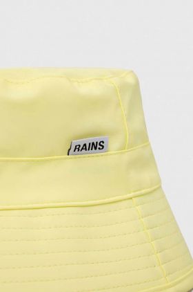 Rains palarie 20010 Bucket Hat culoarea galben